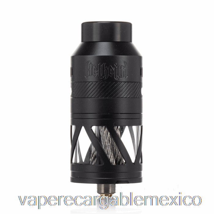 Vape Recargable Hellvape Helheim S 25mm Rdta Mate Negro Completo